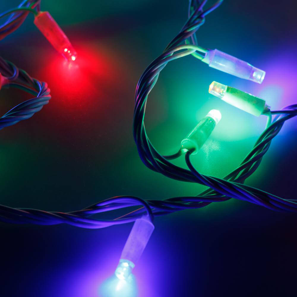 

Световая гирлянда новогодняя ARdecoled 25853 10 м разноцветный/RGB