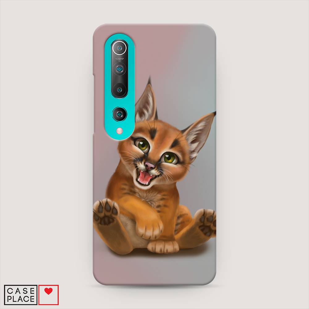 

Пластиковый чехол "Малыш рыси" на Xiaomi Mi 10 Pro, 37820-1