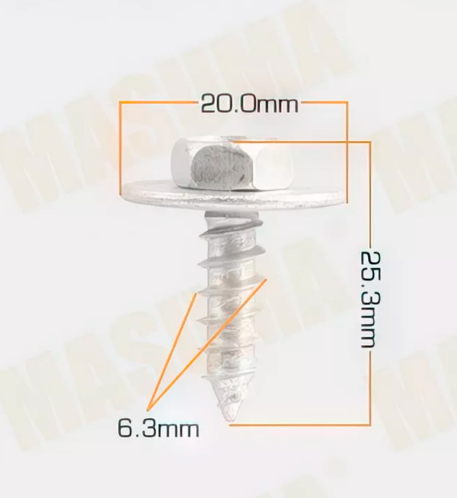 Саморез 6X20мм Masuma BJ-024