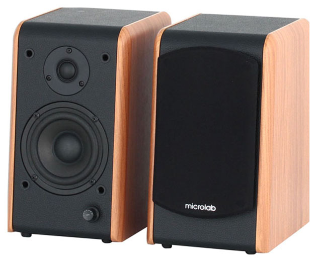 фото Колонки для компьютера microlab b-77 wood brown/black