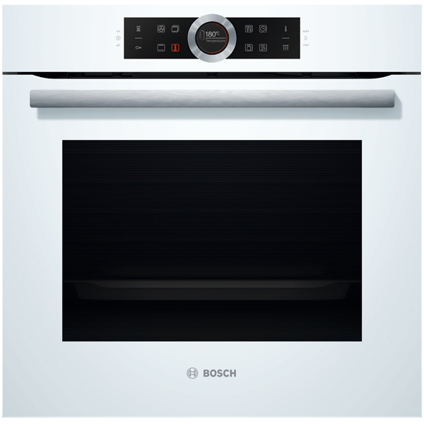 фото Встраиваемый электрический духовой шкаф bosch hbg6750w1 white