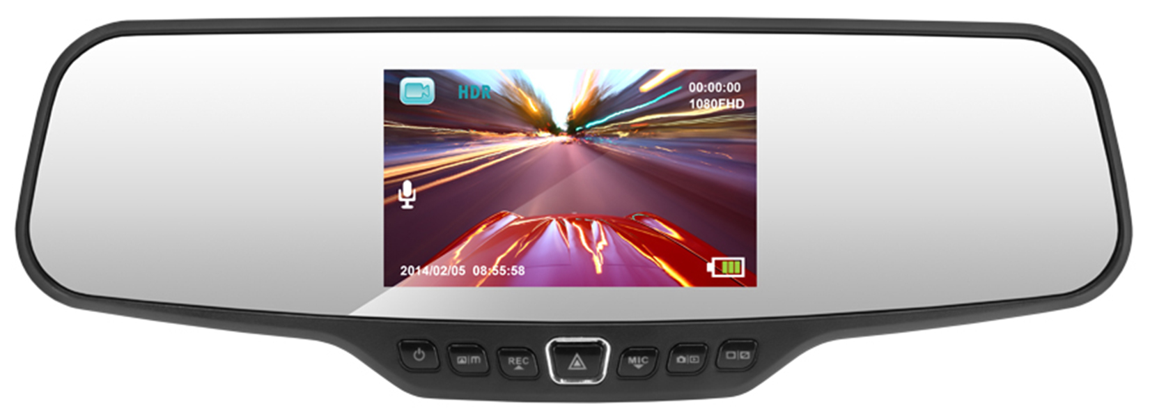 

Салонное зеркало заднего вида с регистратором Neoline GPS G-Tech X, Черный, G-Tech X13