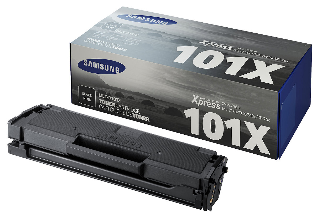 Картридж для лазерного принтера Samsung MLT-D101X, черный, оригинал
