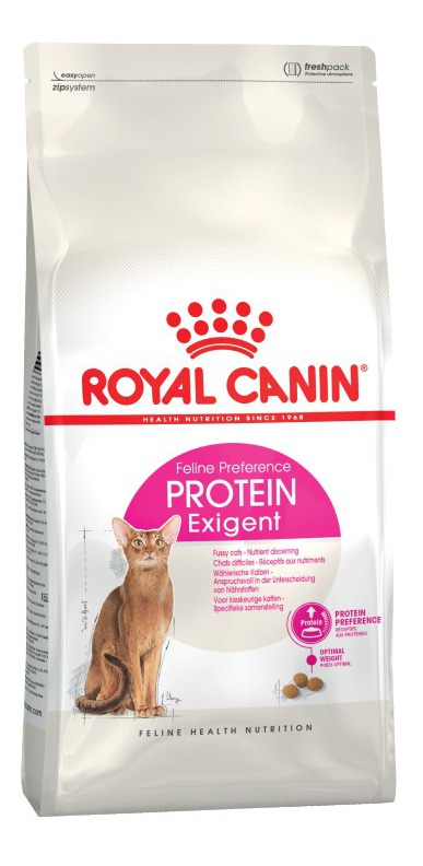 фото Сухой корм для кошек royal canin protein exigent, для привередливых к составу, 2кг