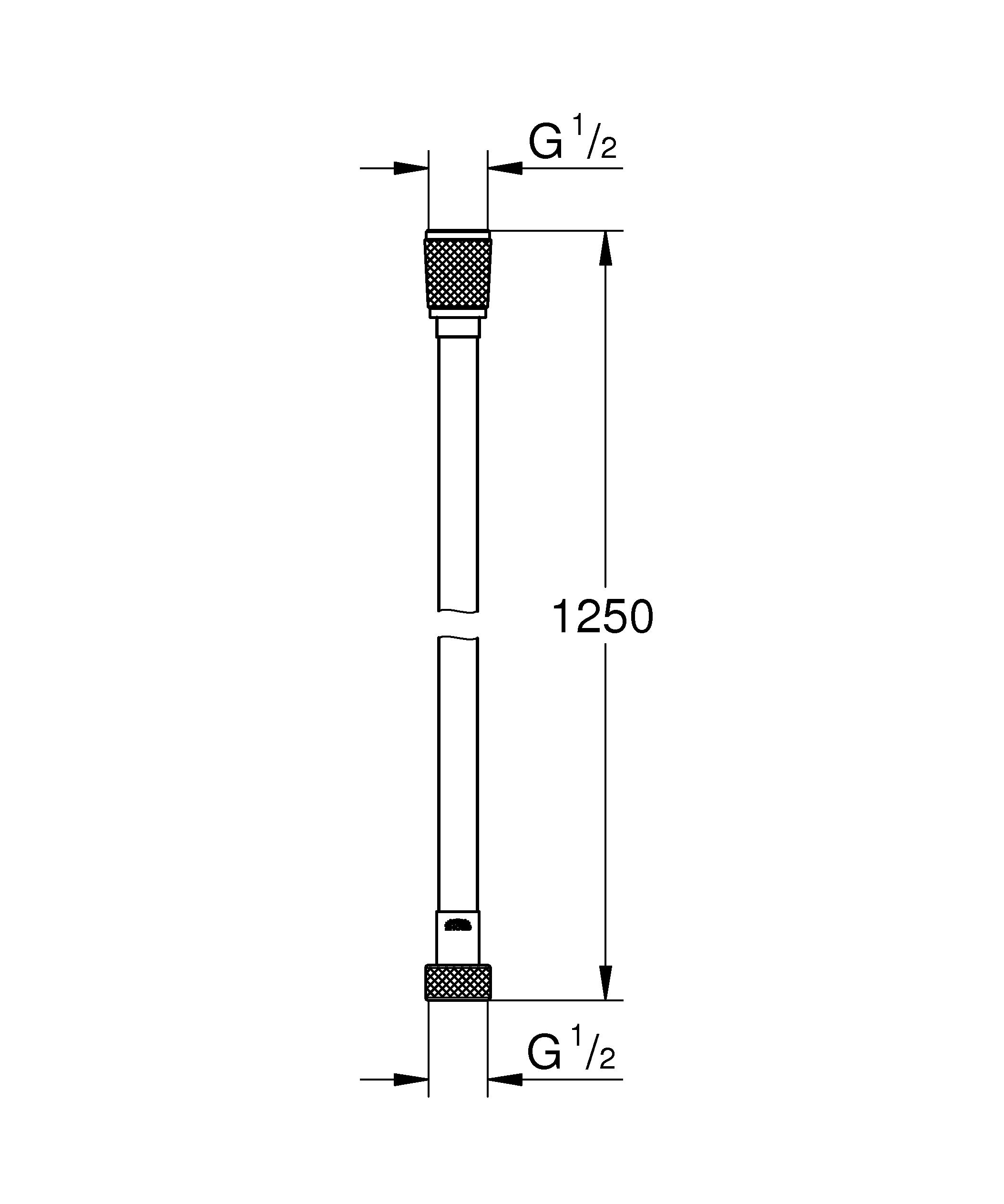 фото Душевой шланг grohe 26335000 125см