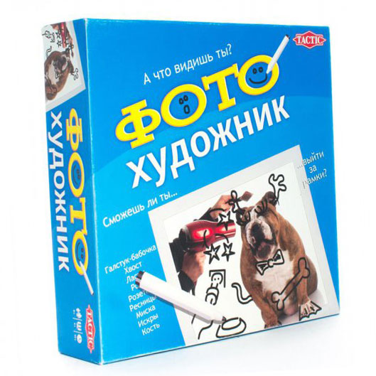 

Настольная игра Tactic Games Фото-художник (40534), Голубой