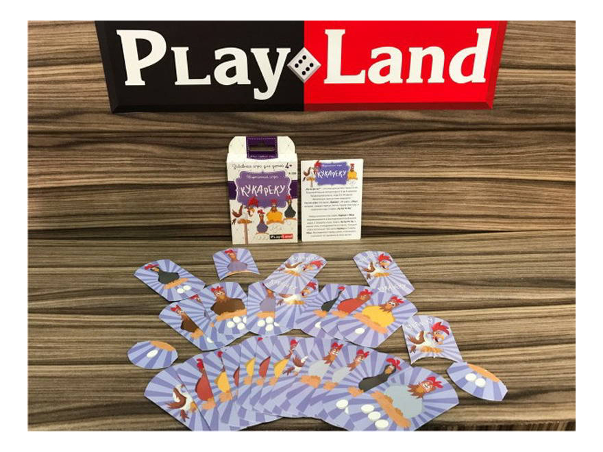 фото Семейная настольная игра play land ку-ка-ре-ку r-306