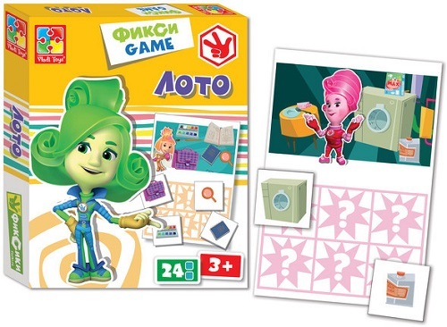

Настольная игра Vladi Toys Фиксики: Лото (VT2107-03), Лото