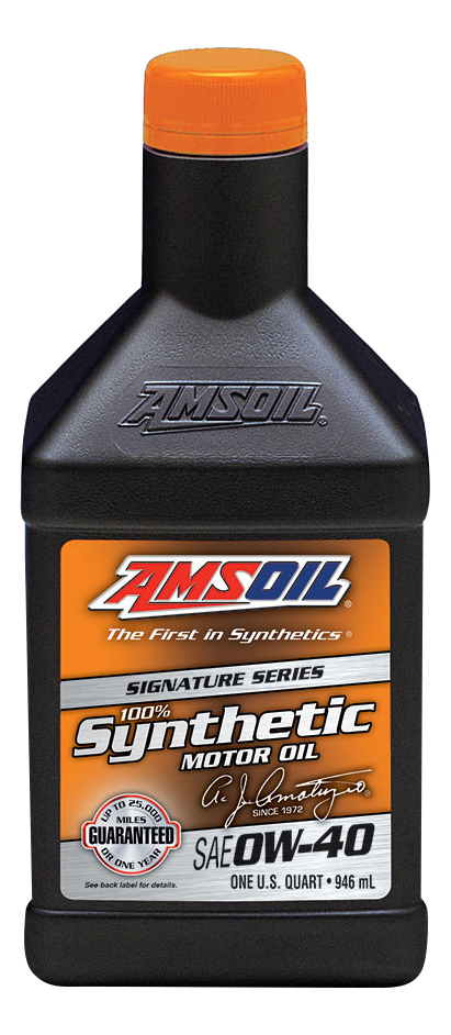 Моторное масло Amsoil Signature Series Synthetic Motor Oil 0W40 0,946 л