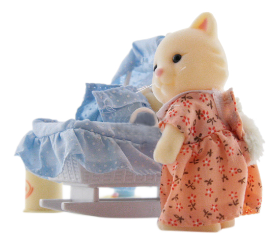 фото Игровой набор sylvanian families мама с малышом и колыбелькой