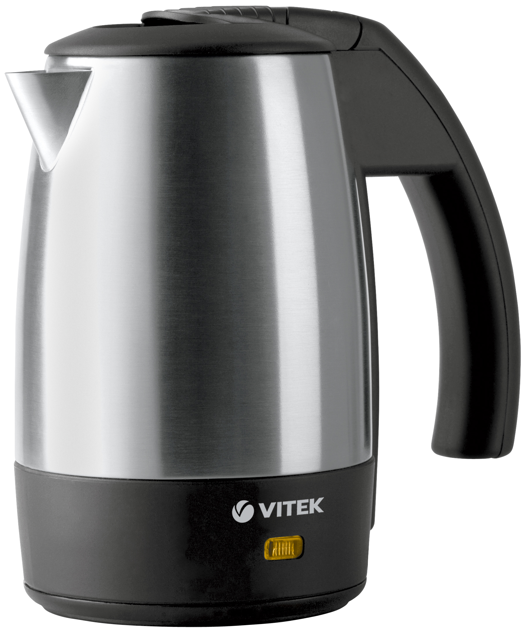 Чайник электрический VITEK VT-1154ST 0.5 л серебристый, черный 1 1l портативный чайник чайник чайник чайник чайник крытый свист алюминиевый сплав чайник открытый кемпинг пеший туризм чайник для пикника