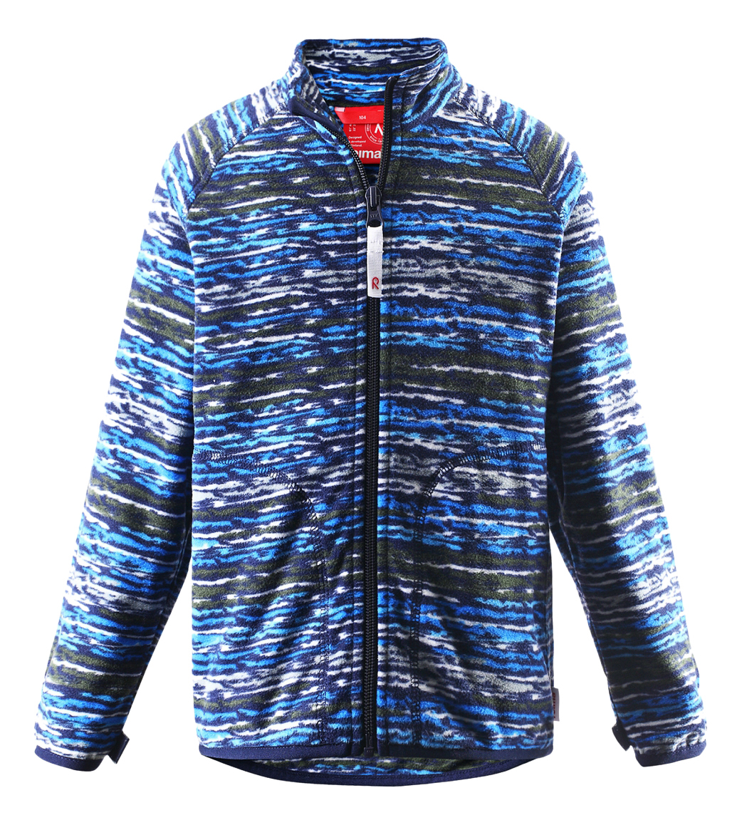 Купить 526239-6985, Куртка Reima флисовая для мальчика Vikkelin navy р.98,