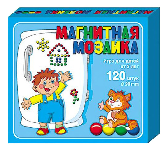 

Мозаика Тридевятое царство Магнитная 120 деталей, Магнитная 120 деталей