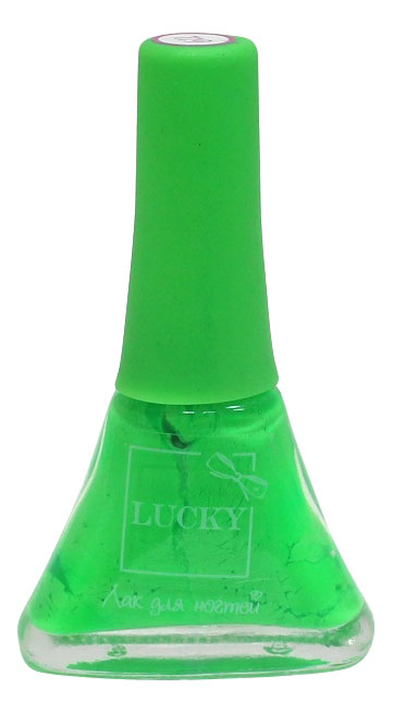 Купить Лак для ногтей Lucky Детская косметика тон 119 зеленый, Зеленый