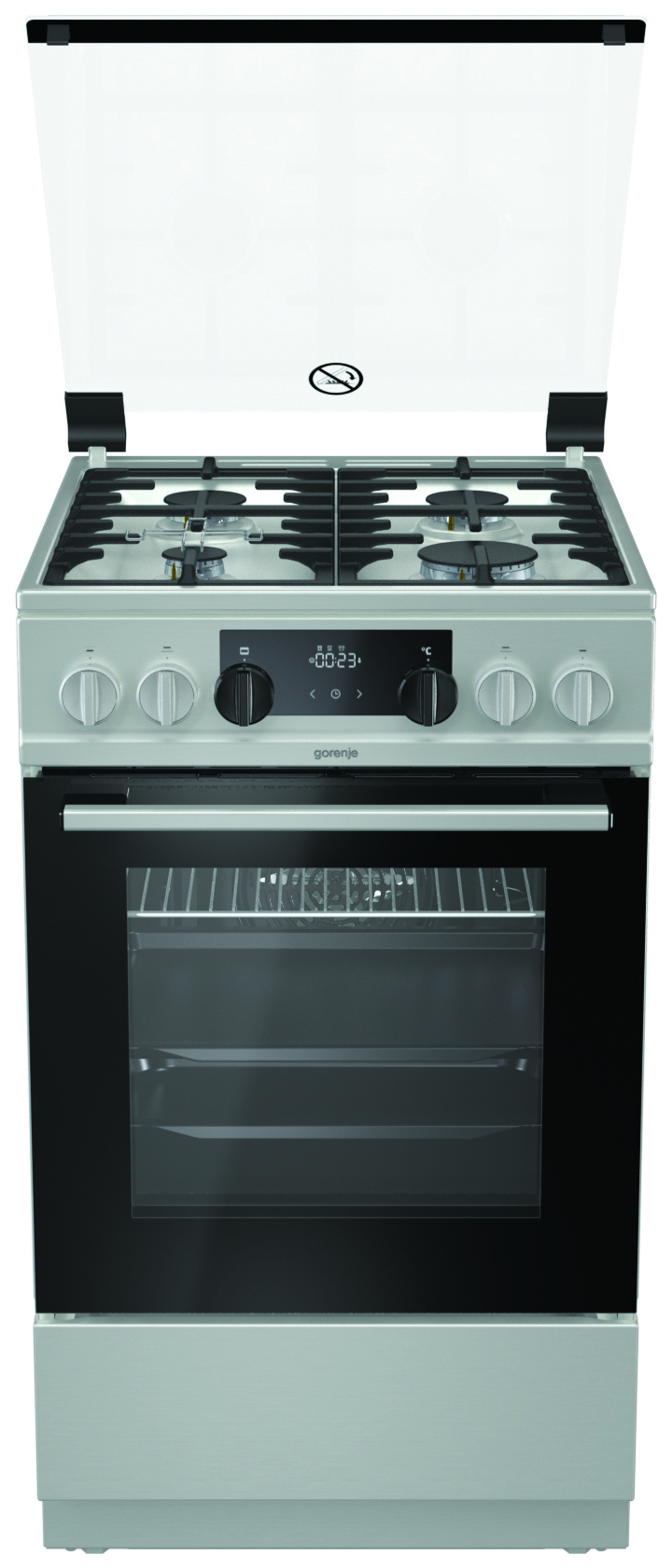 

Комбинированная плита Gorenje K5341XF Silver, K5341XF