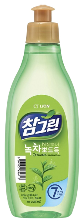 Средство для мытья посуды CJ Lion зеленый чай 290 мл