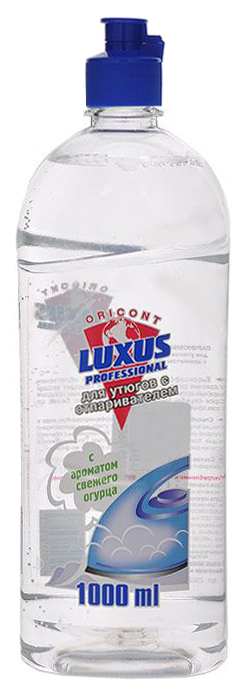 

Вода для утюгов с отпаривателем Luxus Professional Аромат свежего огурца 1000 мл, Аромат свежего огурца