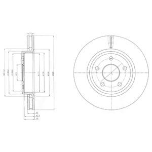 фото Тормозной диск delphi bg9058