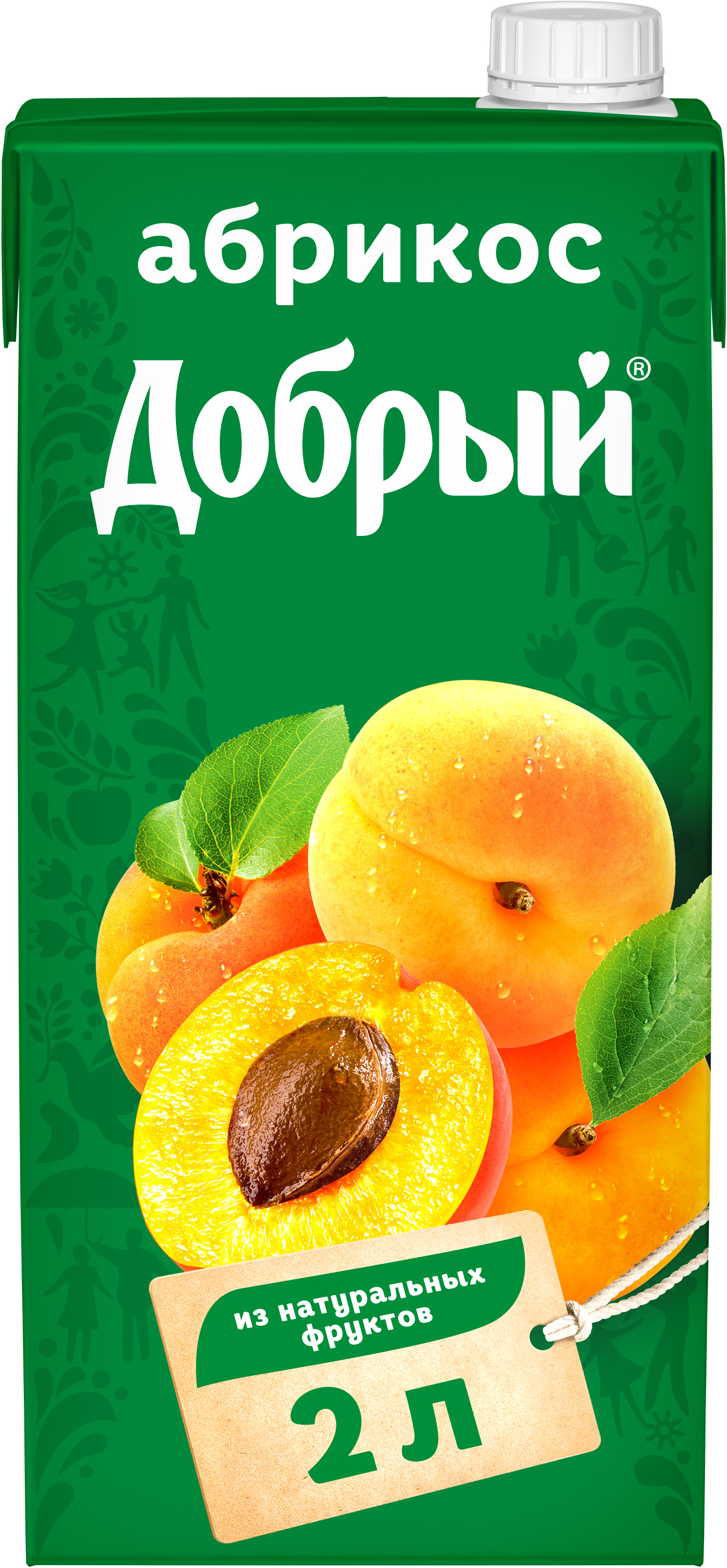 

Нектар Добрый абрикосовый 2 л, Добрый абрикос
