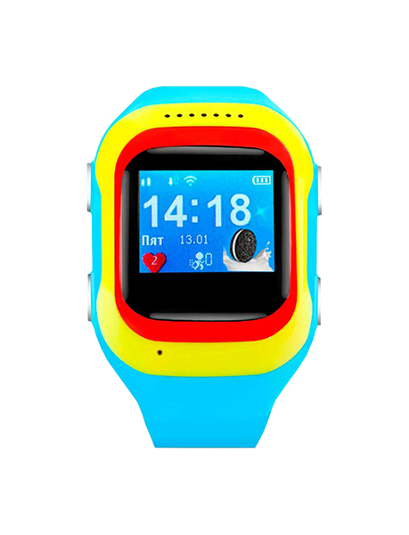 фото Детские смарт-часы ginzzu gz-501 yellow/blue