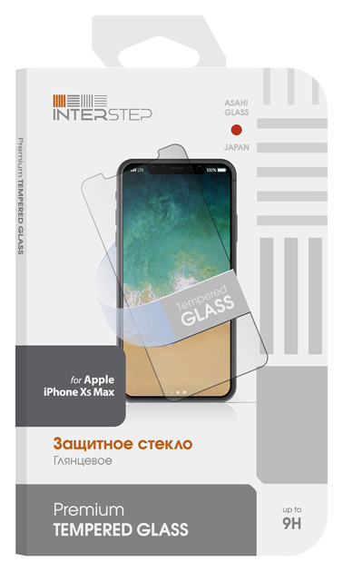 

Защитное стекло InterStep для Apple iPhone XS Max White, IS-TG-IPHON1865-000B201