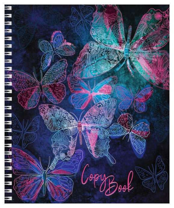 

Тетрадь Copybook арт. 49118 БАБОЧКИ /80 л. А5