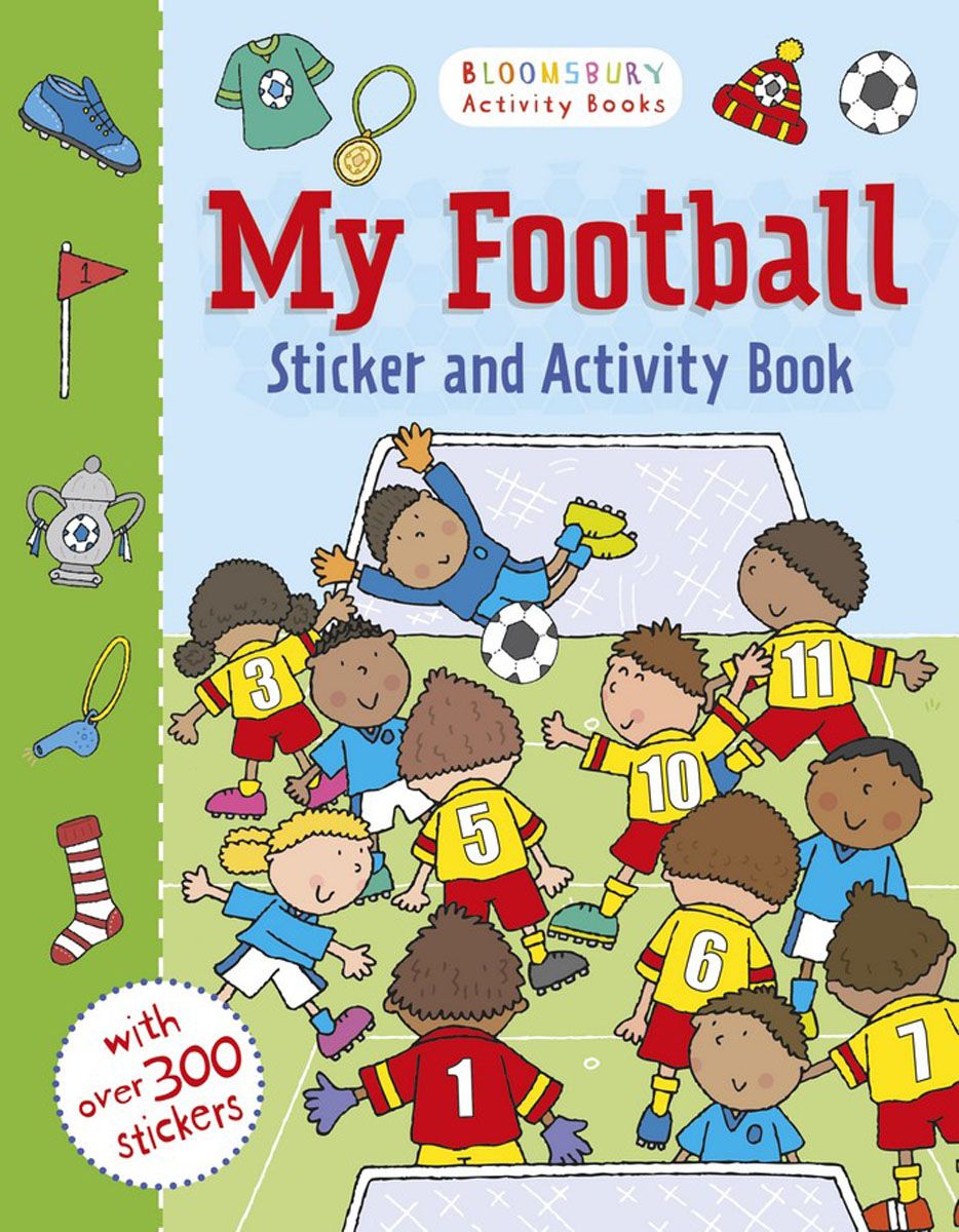 фото My football activity and sticker book bloomsbury publishing