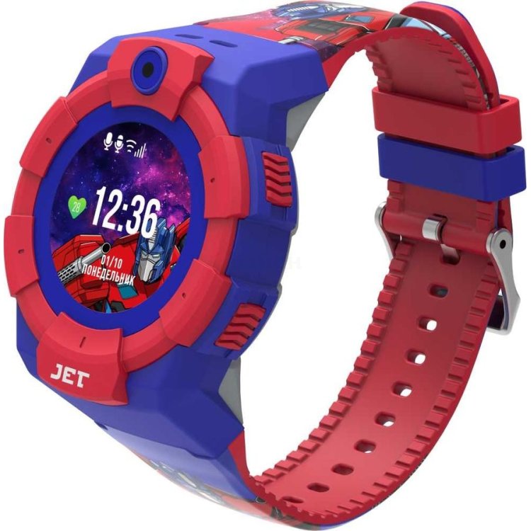 фото Детские смарт-часы jet kid optimus prime red/red