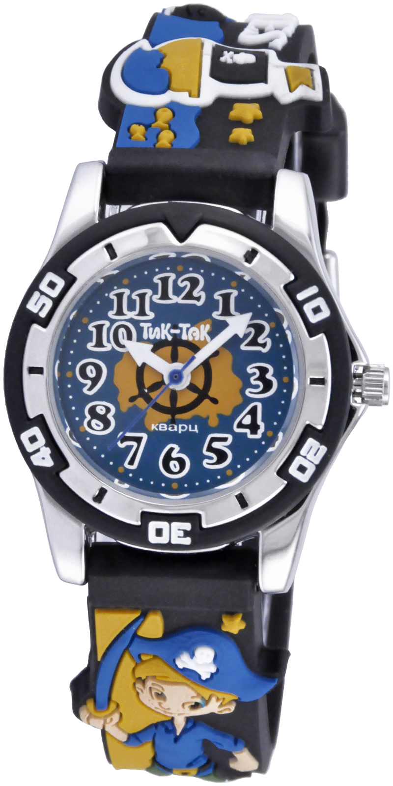 Детские наручные часы Тик-Так Н102-2 пират