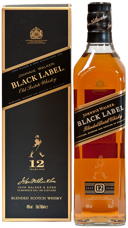 

Виски Johnnie Walker Black Label (gift box)