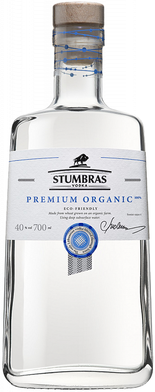 

Водка Stumbras Premium Organic, 40 %, 700 мл