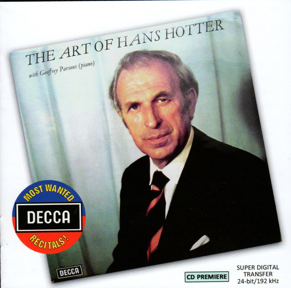 

Hotter, Hans The Art