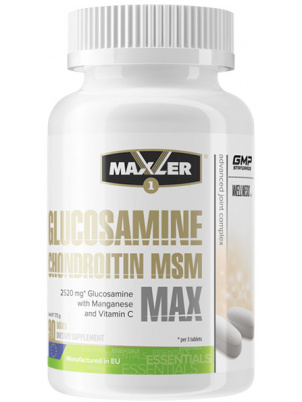 фото Maxler glucosamine chondroitin msm max 90 tabs (90 таб.)