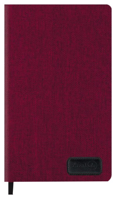 

Записная книжка Феникс+ (канцтовары) Твид, А5, 96 листов Бордовая