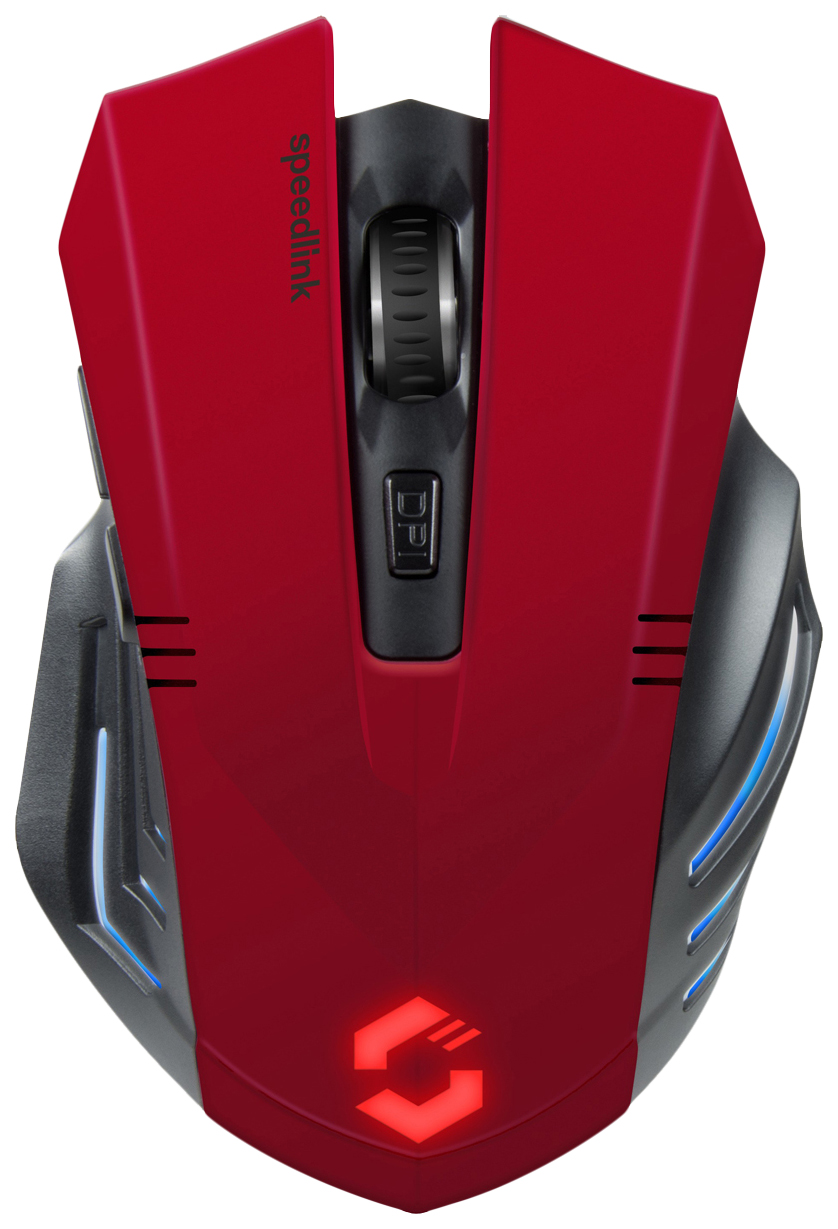 

Беспроводная игровая мышь SPEED-LINK Fortus Red/Black (SL-680100-BK-01), Fortus