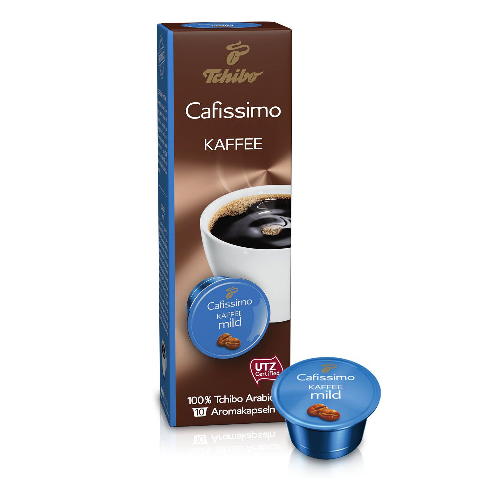 

Кофе в капсулах Tchibo Kaffee mild 10 штук
