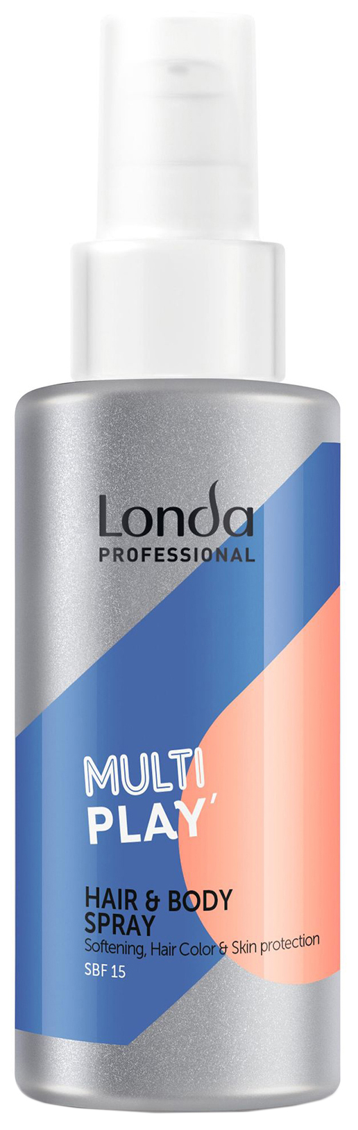 Спрей Londa Professional Multiplay Hair & Body Spray SPF 15 100 мл водостойкий солнцезащитный спрей с spf 6 для базовой защиты spray invisible spf 6 corps 2504 150 мл