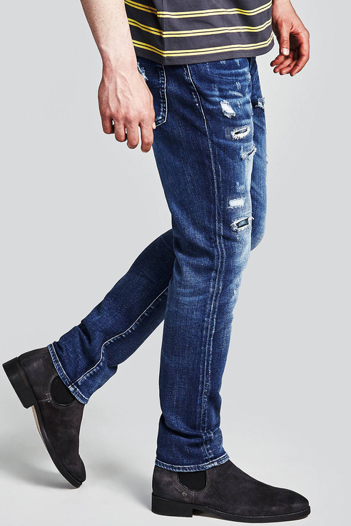 фото Джинсы мужские guess jeans m91a11d3hk0tixw синие 34