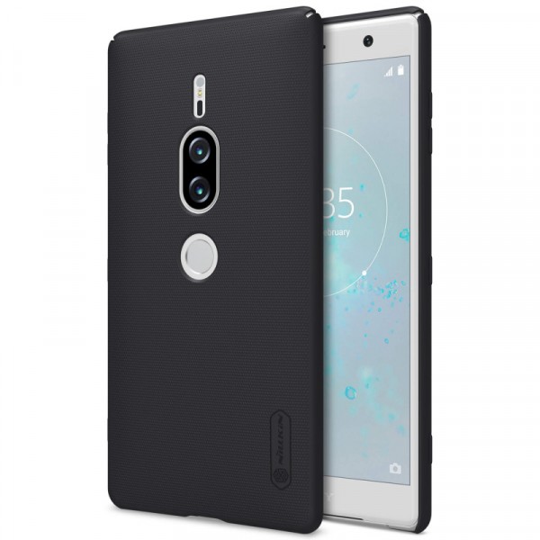 фото Чехол nillkin matte для sony xperia xz2 premium black