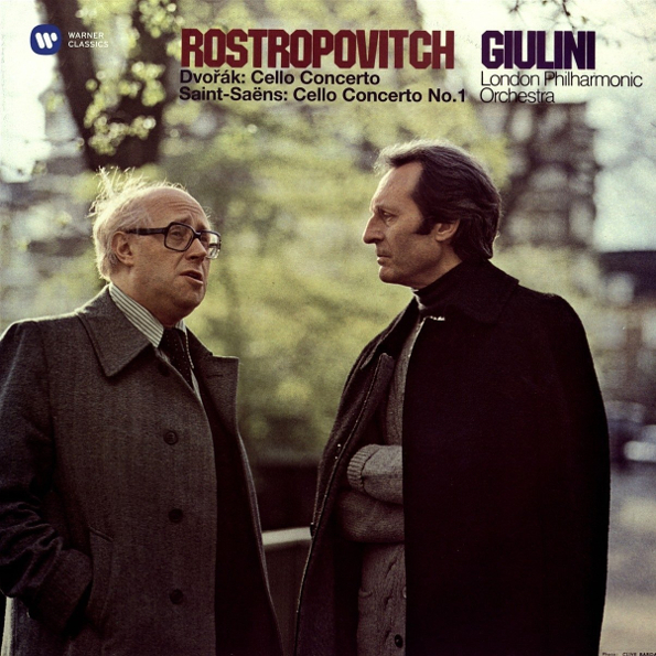 Mstislav Rostropovich : Cello Concerto & Saint-Saens: Cello Concerto No, 1 (2LP)