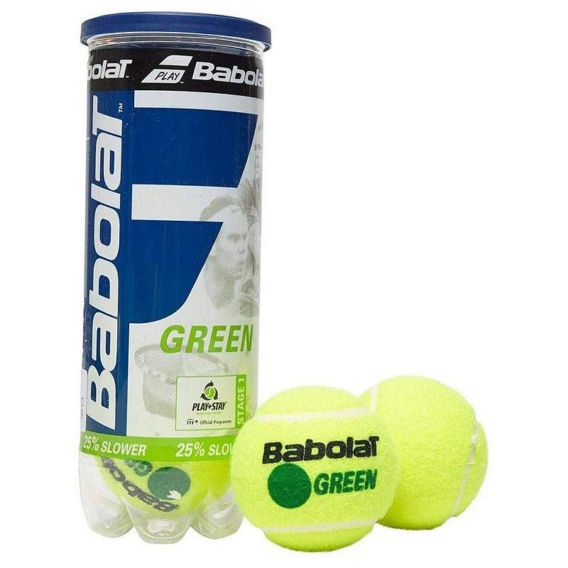 фото Мяч теннисный babolat green, зеленый