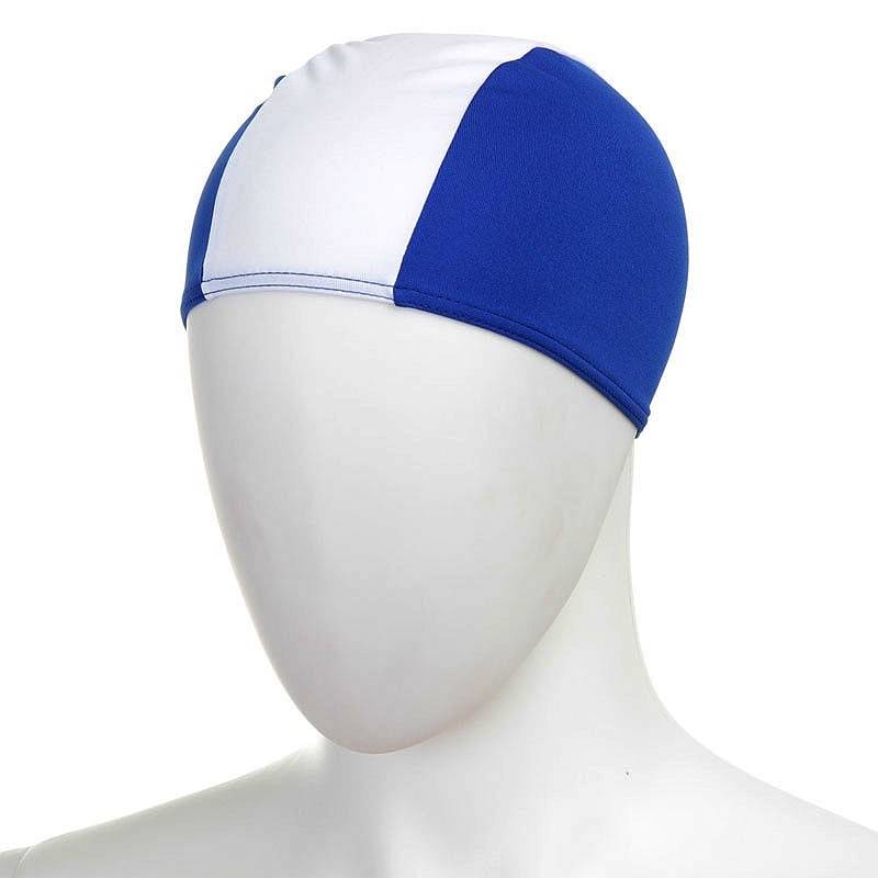 Шапочка для плавания Fashy Polyester Cap 17 blue/white