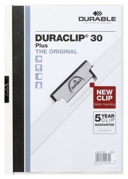 

Папка "Duraclip Color" А4, белая