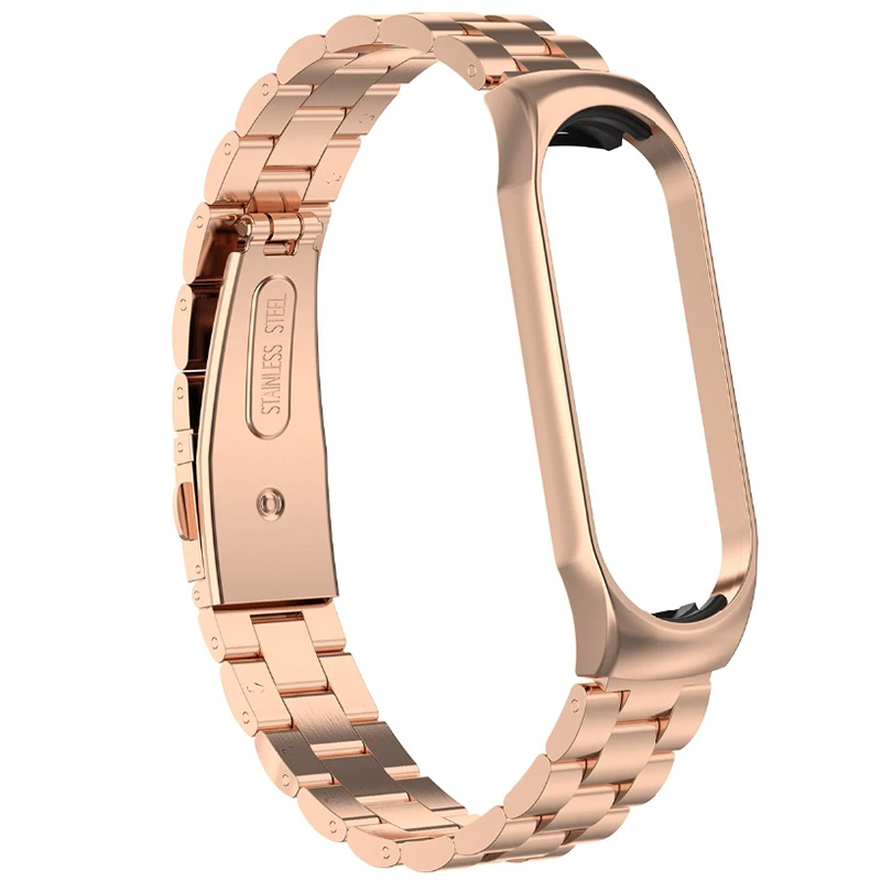 

Ремешок для смарт-браслета Xiaomi Metall для Mi Band 3 in 1 Gold