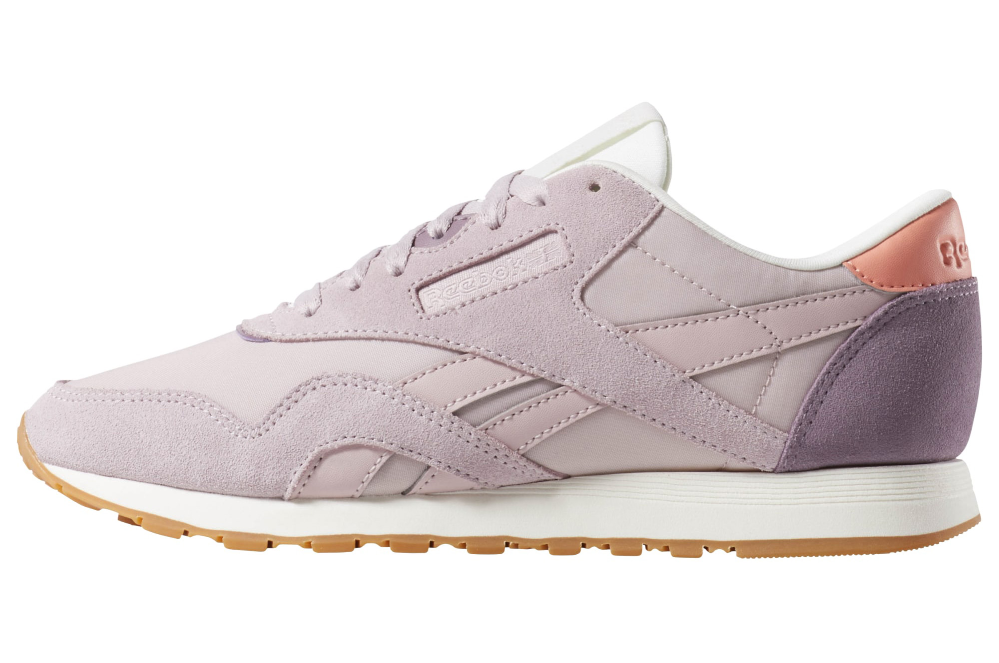 фото Кроссовки женские reebok classic nylon розовые 6.5 us