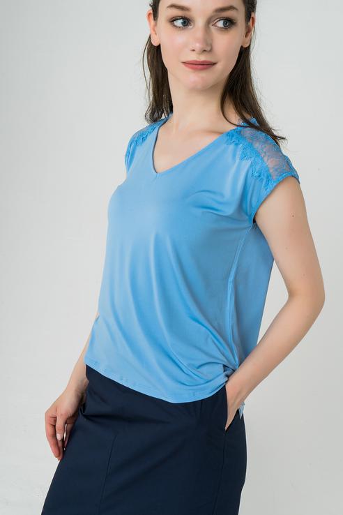

Блуза женская ZARINA 8224502402041 голубая S, 8224502402041
