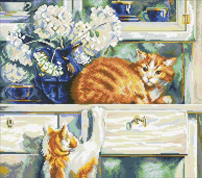 

Алмазная вышивка Паутинка Поиграем!, 45x40 см, Поиграем!