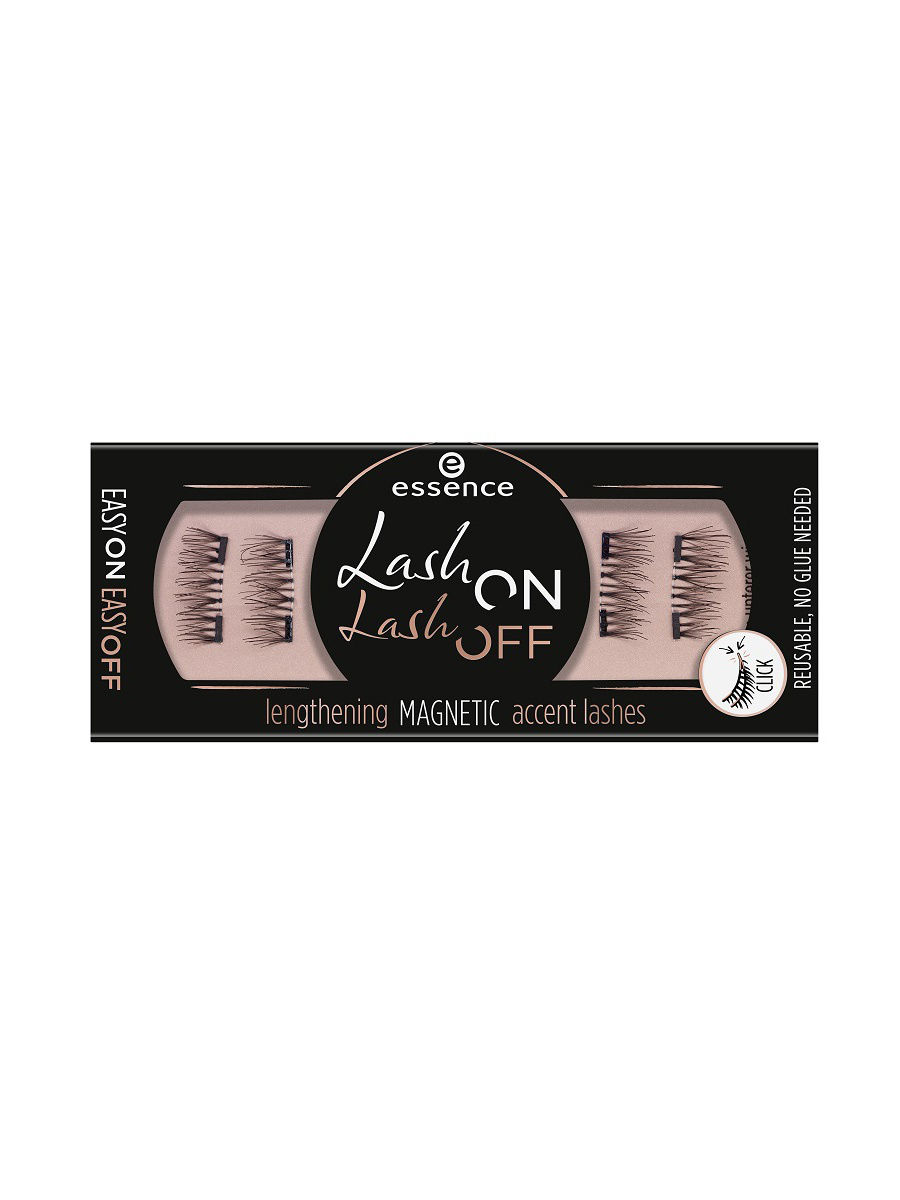 

Накладные магнитные ресницы essence Lash On Lash Off т,01