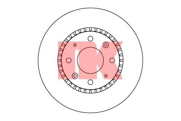 фото Тормозной диск nk 203512
