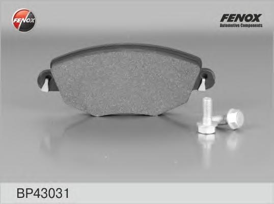 

Комплект тормозных колодок FENOX BP43031